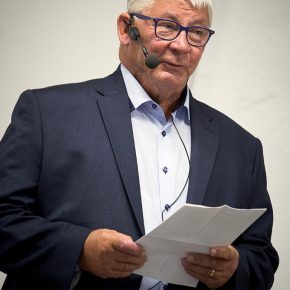 Uwe-Ulrich Schulz, stellvertretender Vorstandvorsitzender der Stiftung „Zentrum für Friedensarbeit“ – Otto Lilienthal – Hansestadt Anklam