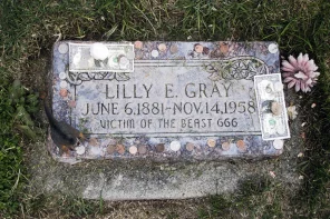 Grabstein auf dem Friedhof von Salt Lake City