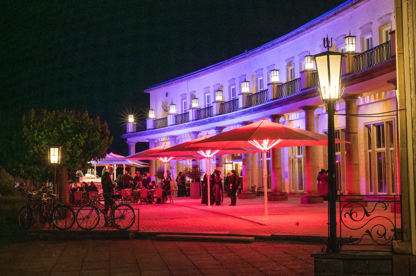 Parkschloss beim Wave-Gotik-Treffen 2025 (Foto: Michael Küper)